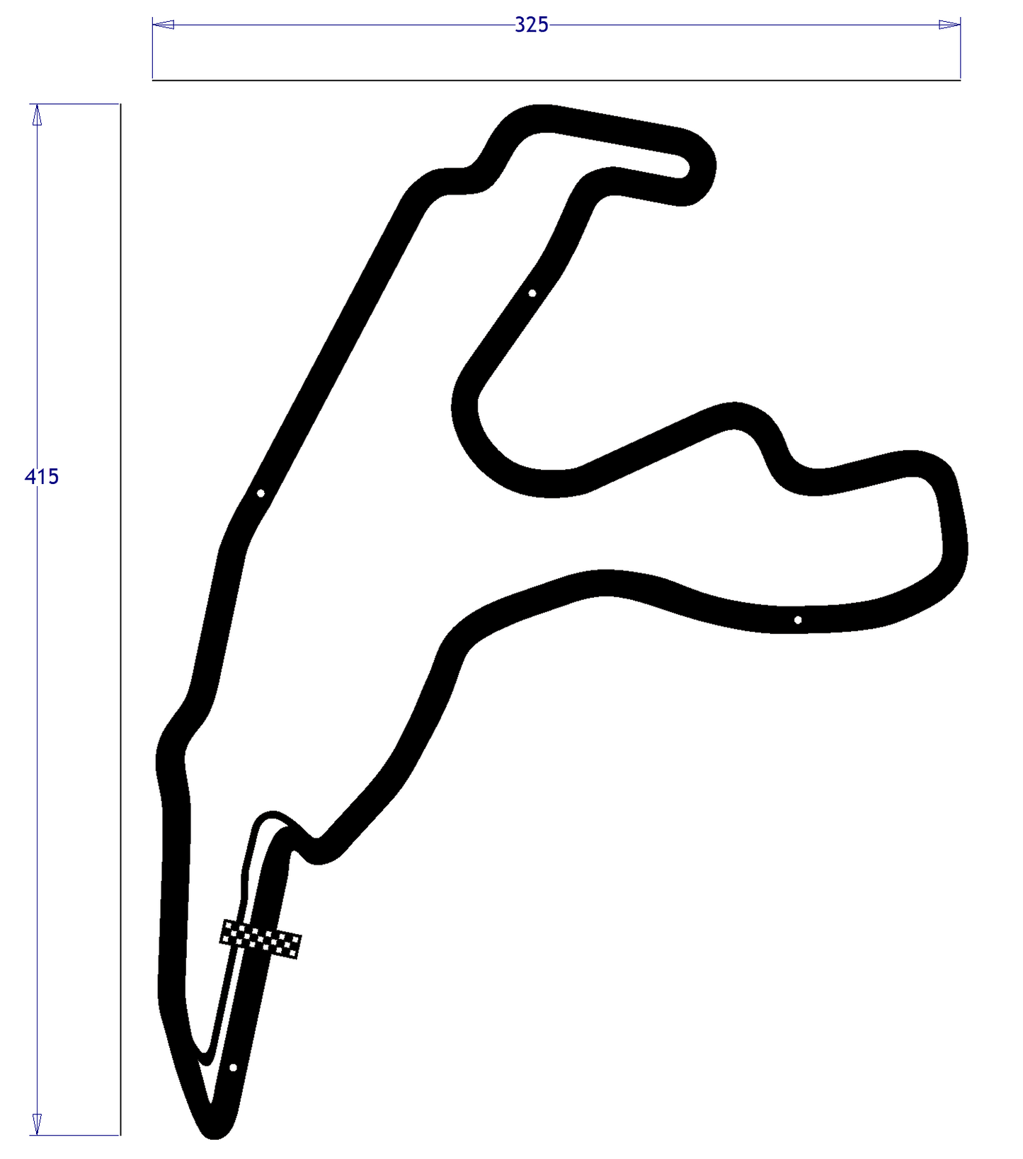 Stalen Circuit Spa Francorchamps maat M